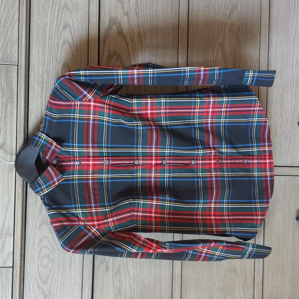 J Crew Plaid Button Down Shirt